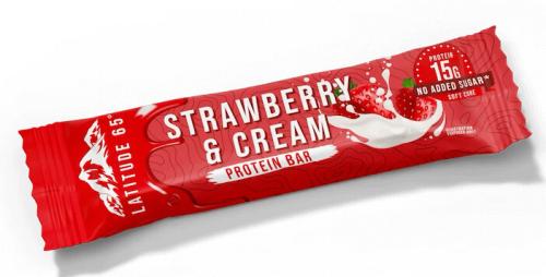 Latitude 65 Proteinbar Strawberry & Cream 45g Coopers Candy