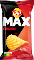 Lays MAX Salted 185g Coopers Candy