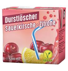 Durstlöscher Sour Cherry Lemon 500ml Coopers Candy