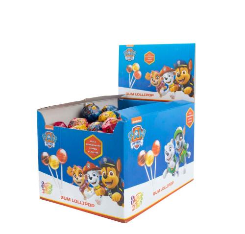 Paw Patrol Gum Pops Lollipop 15g x 100st Coopers Candy