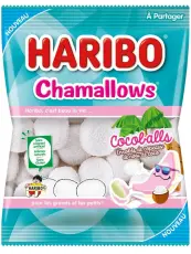 Haribo Chamallows Cocoballs 1kg (BF:2024-12-31) Coopers Candy