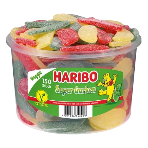 Haribo Super Gurken 1.35kg Coopers Candy