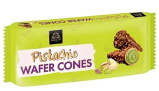 Bardollini Pistachio Wafer Cones 100g Coopers Candy