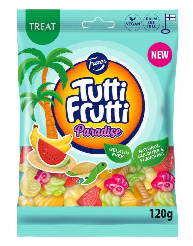 Tutti Frutti Paradise 120g(BF:2024-09-21) Coopers Candy