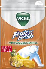 Vicks Multifruit Sockerfri 72g Coopers Candy