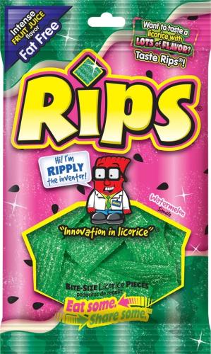 Rips Watermelon 113g Coopers Candy