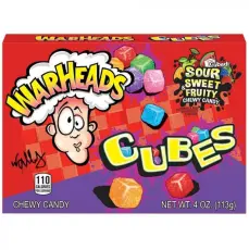 Warheads Sour Chewy Cubes 113g Coopers Candy