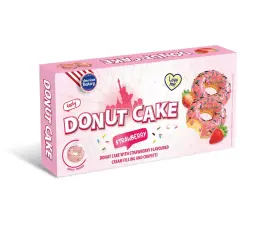 American Bakery Donut Cake Strawberry 135g Coopers Candy