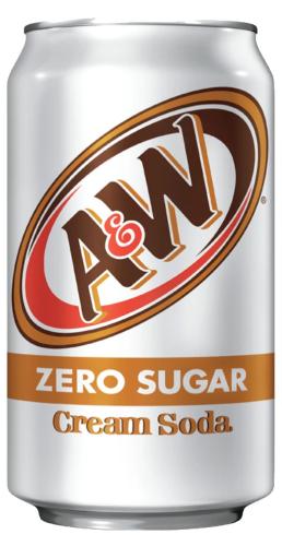 A&W Cream Soda Zero Sugar 355ml Coopers Candy