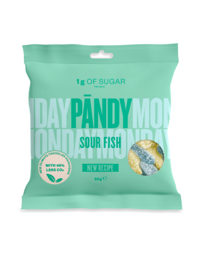 Pandy Candy Sour Fish 50g Coopers Candy