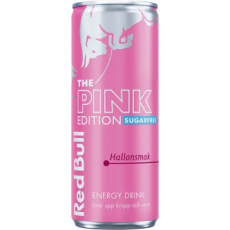 Red Bull Pink Edition Sugar Free Hallonsmak 25cl Coopers Candy