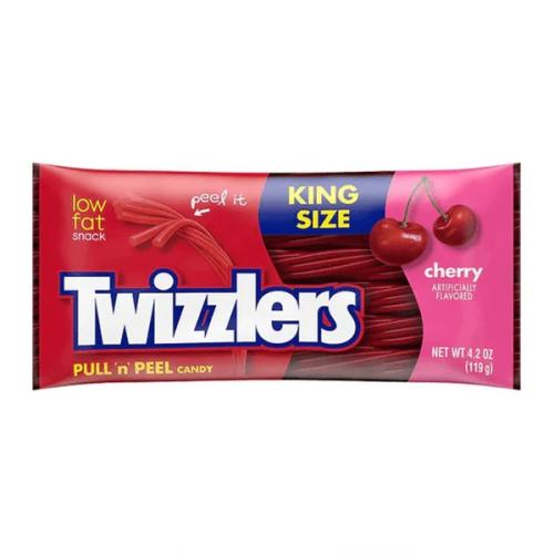 Twizzlers Cherry Pull N Peel 119g Coopers Candy