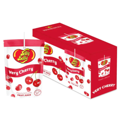 Jelly Belly Very Cherry Drink 200ml (1st)(BF:2024-10-01) Coopers Candy