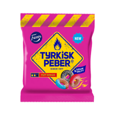 Tyrkisk Peber Hot Rings godispåse 120g Coopers Candy