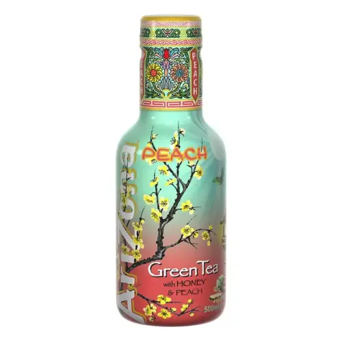 Arizona Green Tea Honey and Peach 500ml Coopers Candy