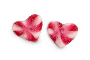 DulcePlus Sugared Strawberry Twist Heart 1kg Coopers Candy