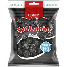 Nordthy Sötlakrits Sockerfri 75g Coopers Candy