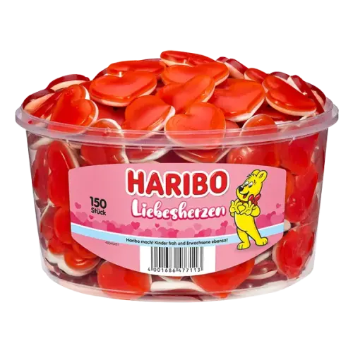 Haribo Liebesherzen 1.2kg Coopers Candy