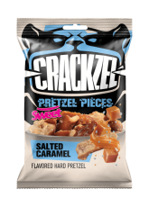 Crackzel Pretzel Pieces Salted Caramel 85g Coopers Candy