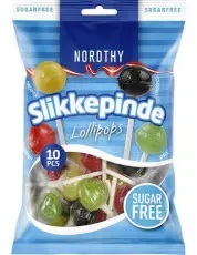 Nordthy Klubbor Sockerfria 100g Coopers Candy