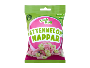 Sura Mini Vattenmelonnappar 70g Coopers Candy