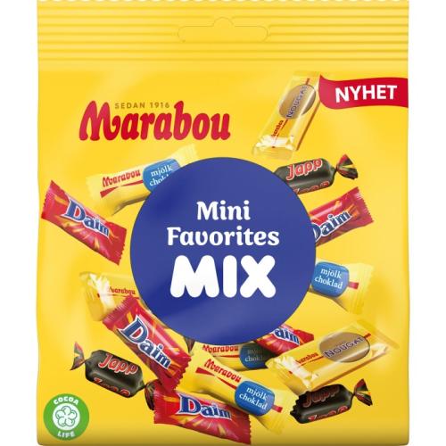 Marabou Mini Favorites Mix 157g Coopers Candy