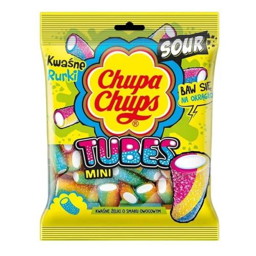 Chupa Chups Sour Tubes 90g Coopers Candy