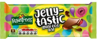 Rowntrees Jellytastic Mini Egg Bar 100g Coopers Candy