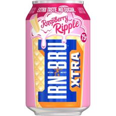 Barr Irn Bru Xtra Raspberry Ripple 330ml Coopers Candy