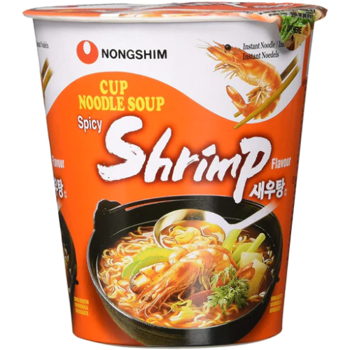 Nongshim Noodles Shrimp Flavour Cup 67g Coopers Candy