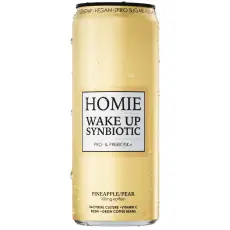 Homie Wake Up Synbiotic Pineapple/Pear 33cl Coopers Candy