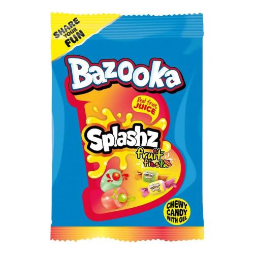 Bazooka Splashz Fruity 120g Coopers Candy