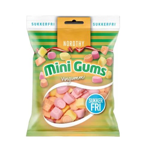 Nordthy Mini Gums Sockerfri 65g Coopers Candy