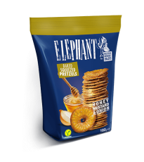 Elephant Kringlor - Honey Mustard & Onion 160g Coopers Candy