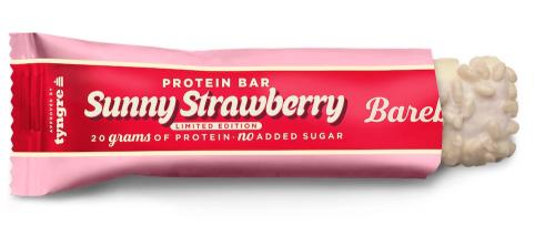 Barebells Protein Bar Sunny Strawberry 55g x 12st Coopers Candy