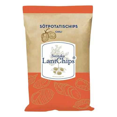 Lantchips Sötpotatis Chili 100g Coopers Candy