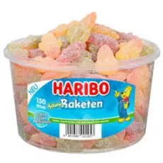 Haribo Saure Raketen 1.2kg(BF:2025-01-31) Coopers Candy