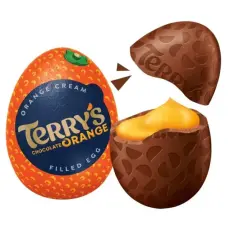 Terrys Chocolate Orange Cream Filled Egg 34g Coopers Candy