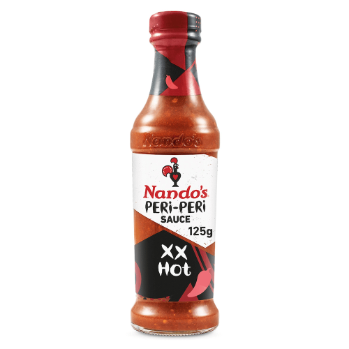 Nandos Xx Hot Peri Peri Sauce 125ml Coopers Candy