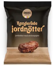 Snacks Collection Kanderade Jordnötter 225g Coopers Candy