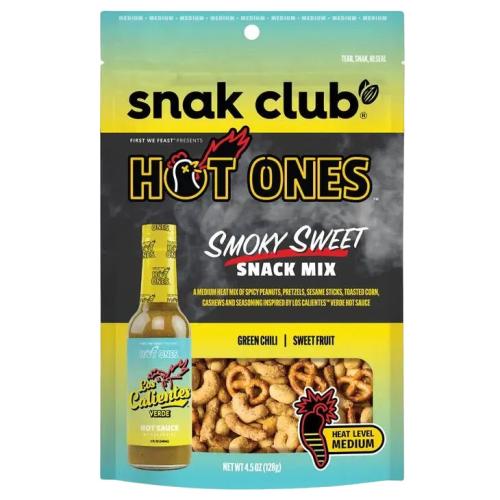 Snak Club Hot Ones Smoky Sweet Snack Mix 57g (BF: 2024-11-15 Coopers Candy