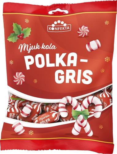 Konfekta Mjuk Kola Polkagris 110g Coopers Candy