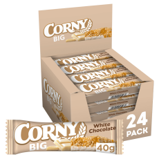 Corny Big White Chocolate 40g x 24st (hel låda) Coopers Candy