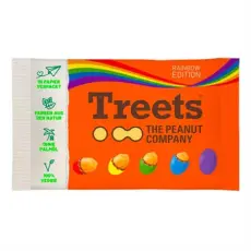 Treets Peanuts Rainbow 185g (BF: 2024-08-04) Coopers Candy