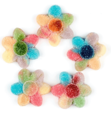 DP Sugared Rainbow Flowers 1kg Coopers Candy