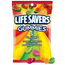 Lifesavers Gummies 5 Flavour 198g Coopers Candy