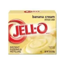 Jello Instant Pudding - Banana Cream 144g Coopers Candy