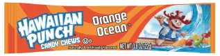 Hawaiian Punch Chews Orange Ocean 22g (BF: 2024-05-30) Coopers Candy