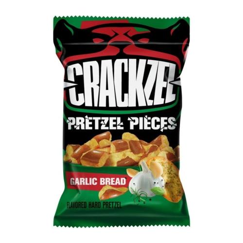 Crackzel Pretzel Pieces Garlic Bread 85g Coopers Candy