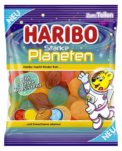 Haribo Starke Planeten 175g Coopers Candy